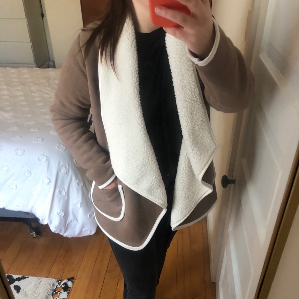 Sherpa Cardigan